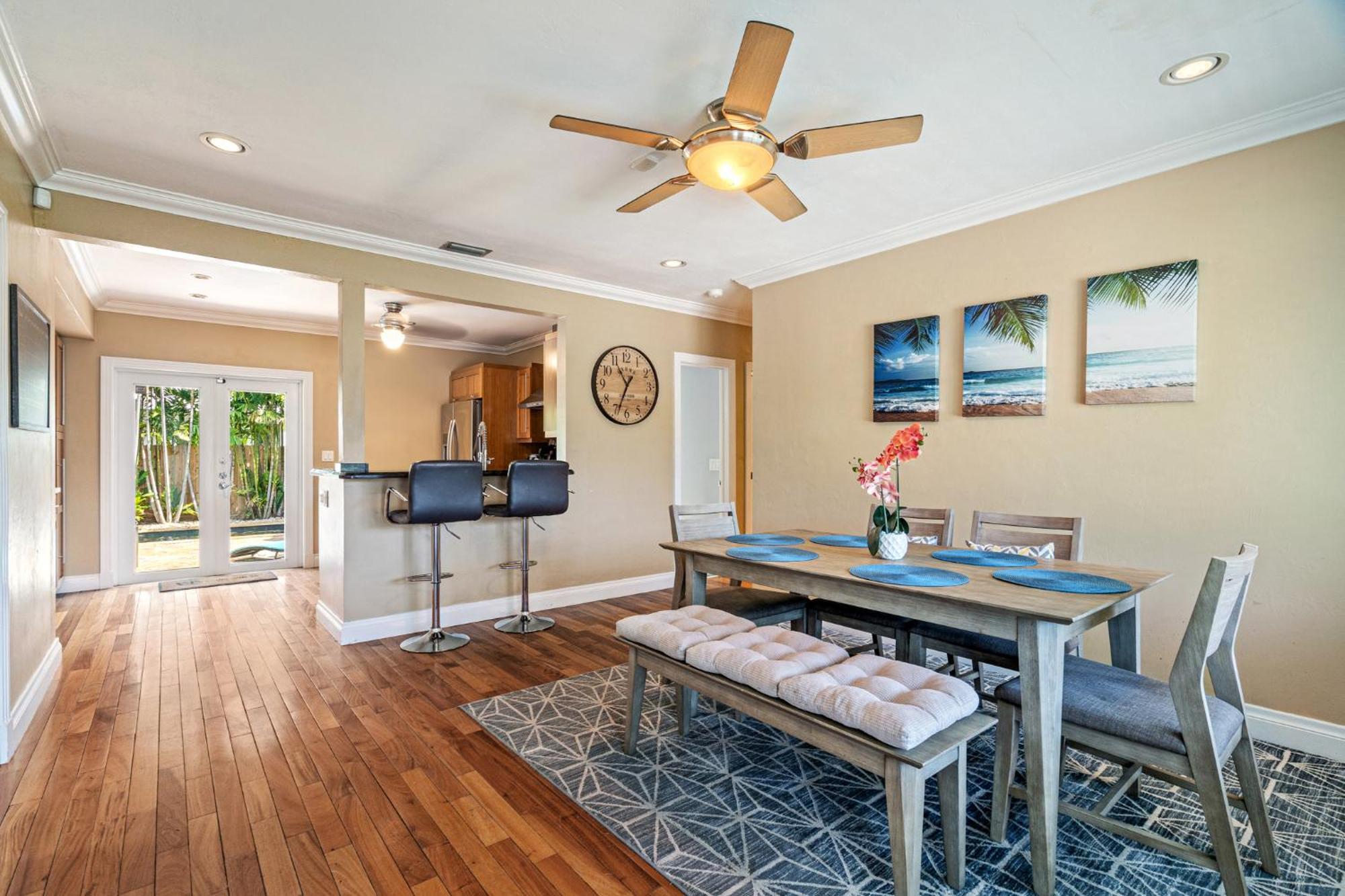 #1 Fort Lauderdale House - Heated Salt Water Pool - Private Oasis-Updated Gorgeous 3Br 3Ba - Las Olas Bagian luar foto